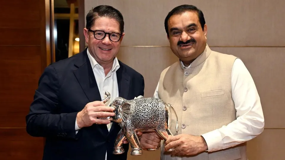 Gautam Adani Eric Martel
