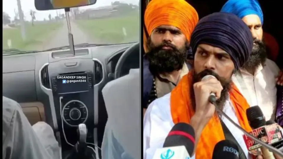 Amritpal Singh Car Video
