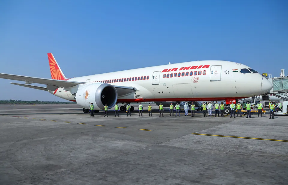 An undated file photo of Air India aircraft
