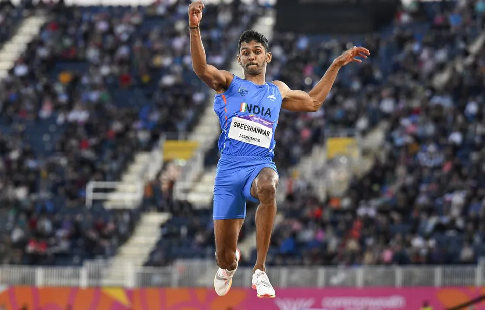 Long jumper Sreeshankar