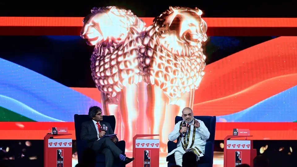 Amit Shah at India Today Conclave 2023