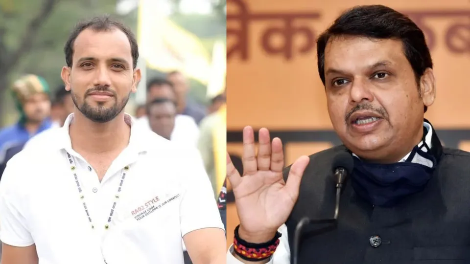 Yogesh Sawant Devendra Fadnavis