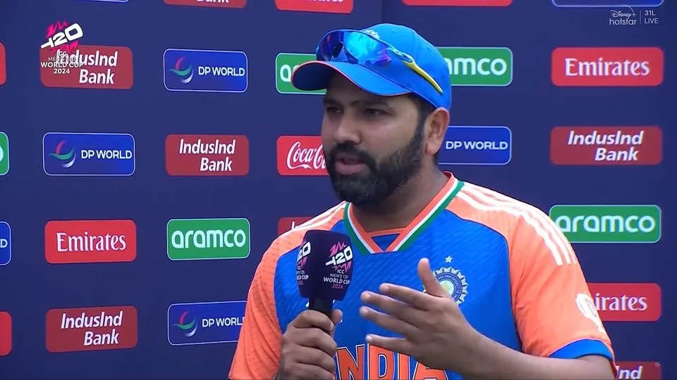 Rohit Sharma after defeating USA on June 12, 2024