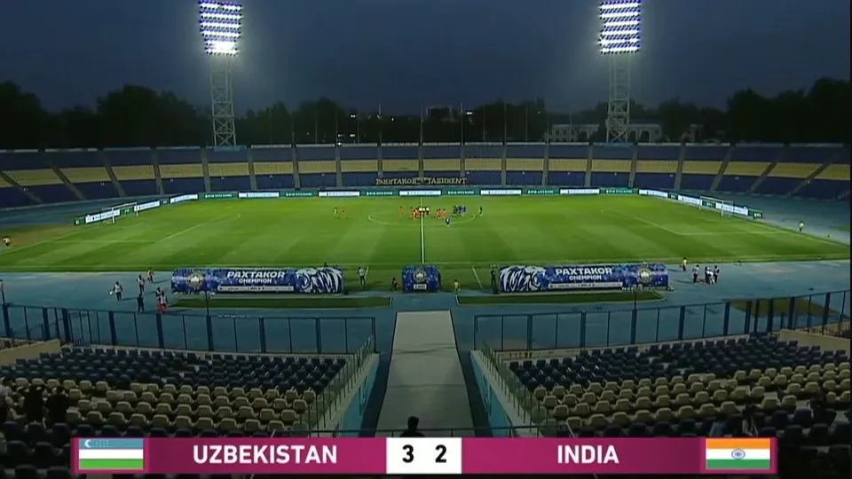 Uzbekistan-India women's football match