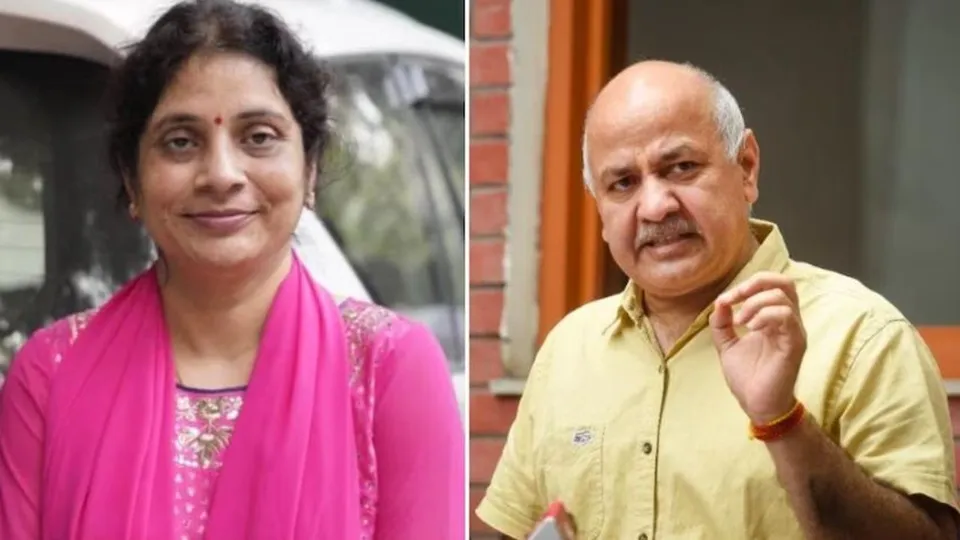 manish-sisodia-Seema Sisodia