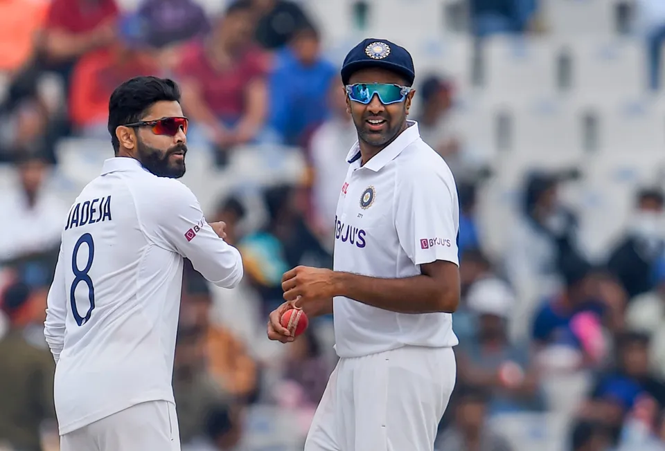 Ravichandran ashwin and Ravindra jadeja Test Cricket