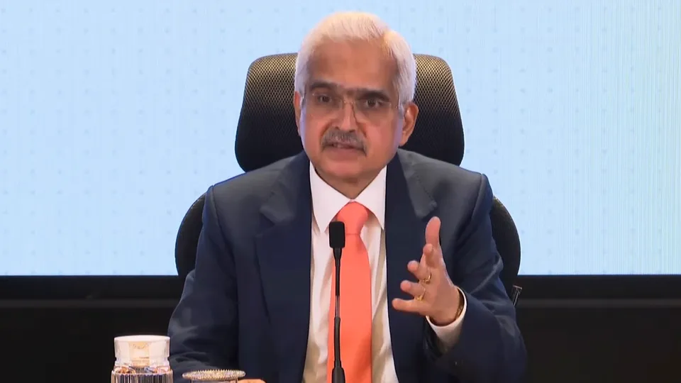 RBI Governor Shaktikanta Das addresses a press conference at RBI headquarters, in Mumbai, Wednesday, Oct. 9, 2024