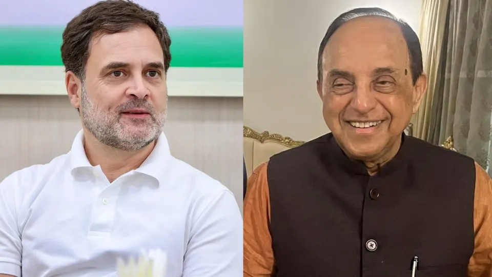 Rahul Gandhi Subramanian Swamy
