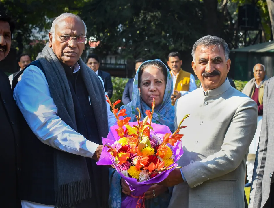 Sukhvinder Singh Sukhu Himachal Congress Kharge