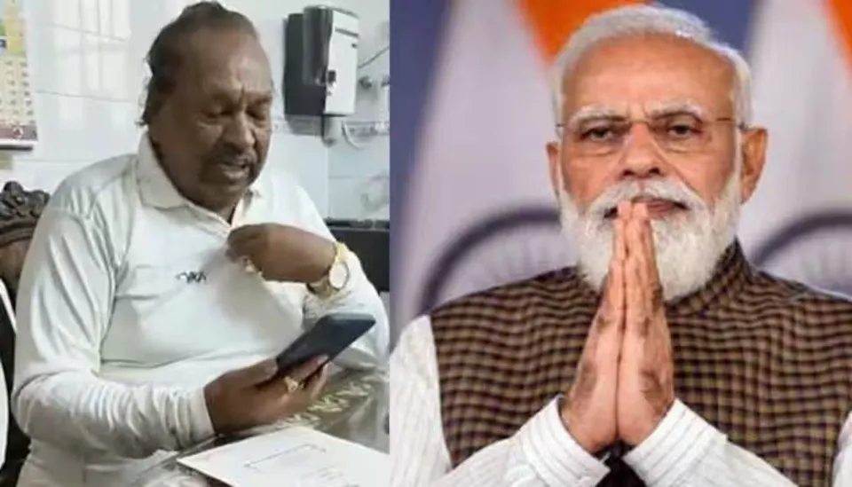 PM Modi calls K S Eshwarappa