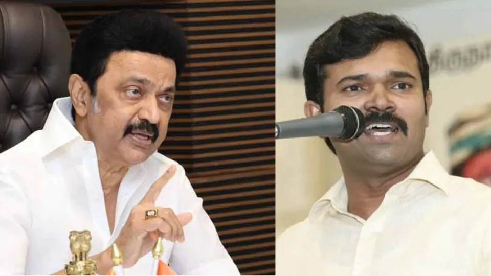M K Stalin A Duraimurugan Sattai