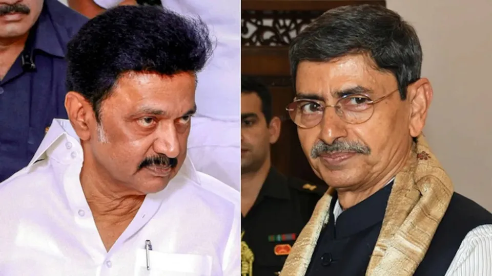 RN Ravi MK Stalin