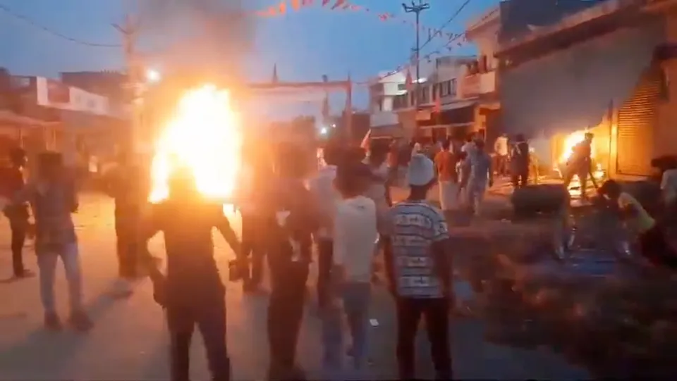 Bahraich durga puja riots