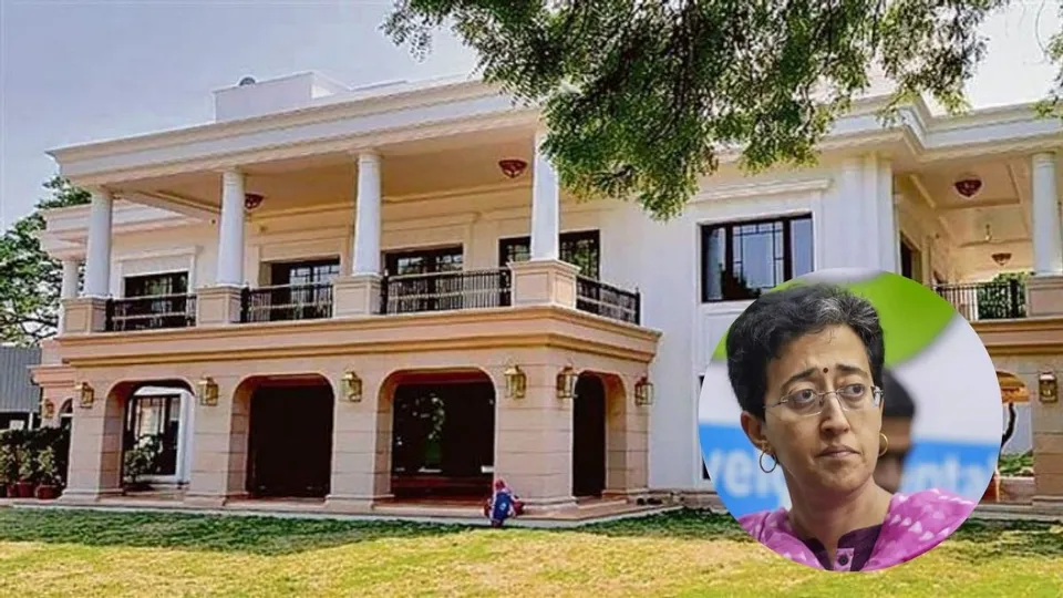 Delhi CM Atishi bungalow