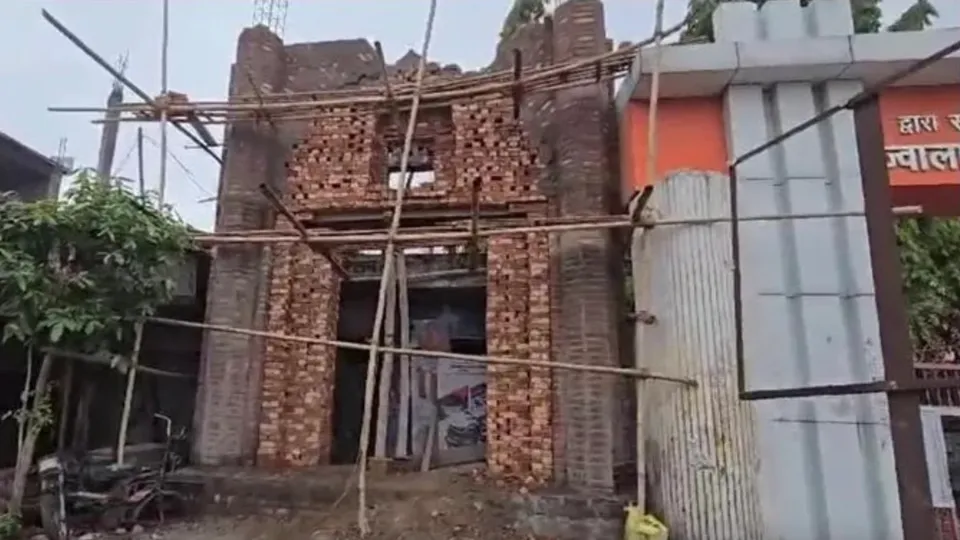 haridwar illegal mosque demolished