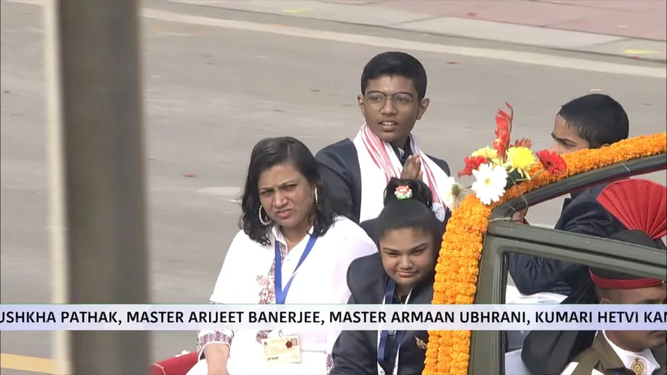Pradhan Mantri Bal Puraskar Republic Day Parade