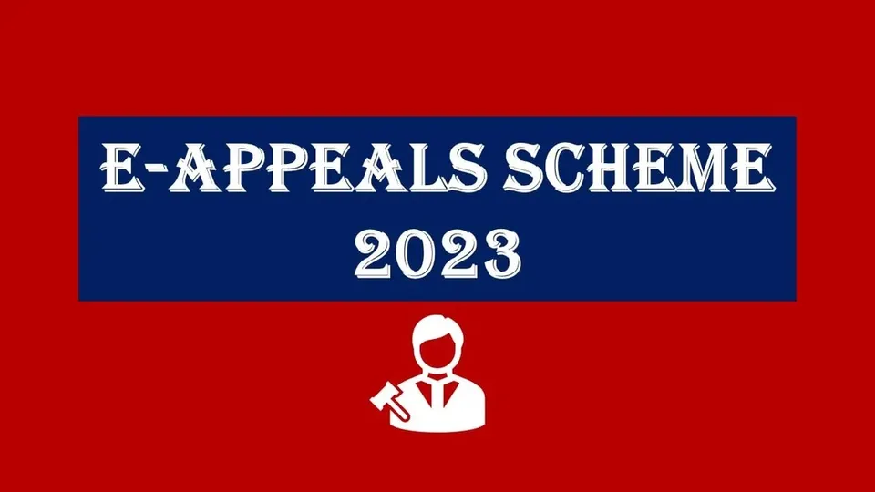 e-appeals scheme CBDT