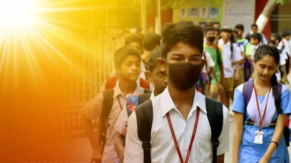 Heatwave school closed Students summer