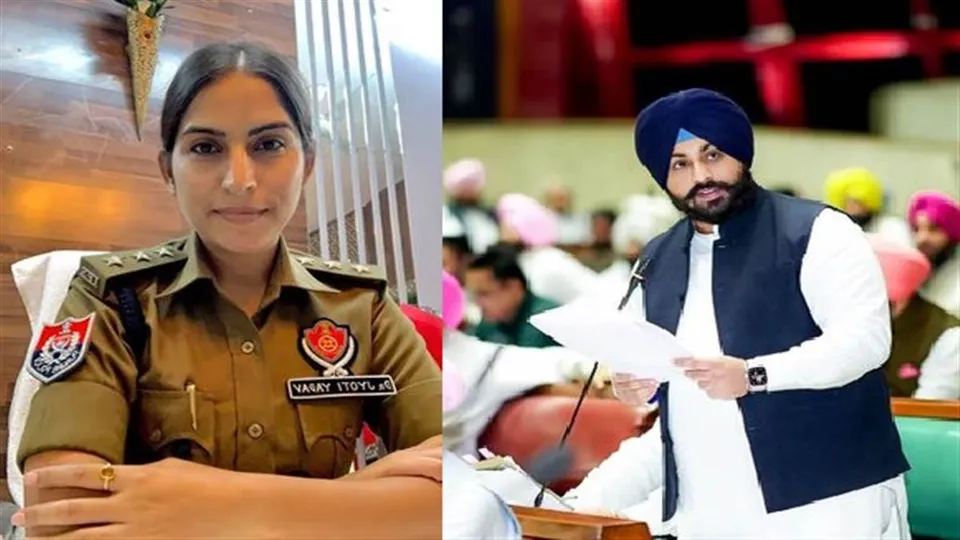 Harjot Singh Bains IPS Jyoti Yadav