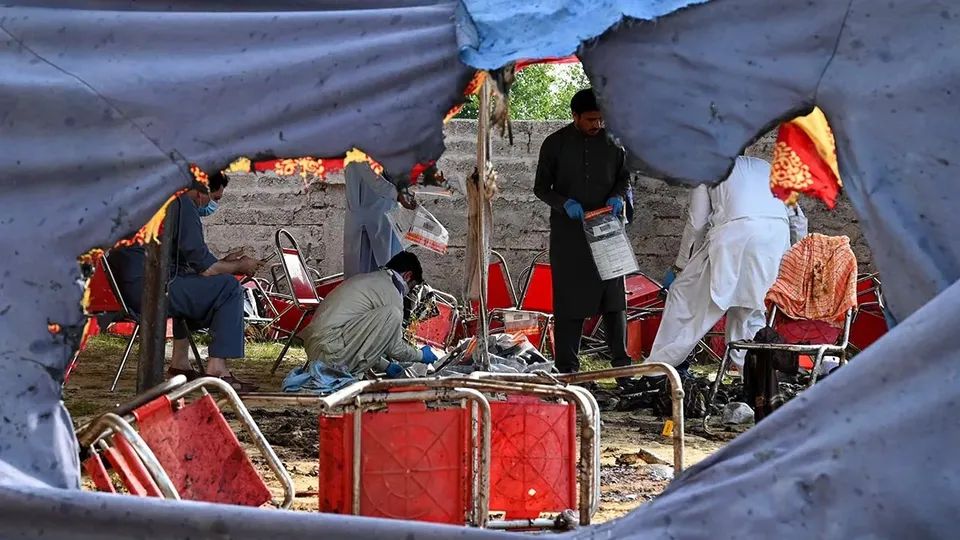 suicide attack in Pakistan