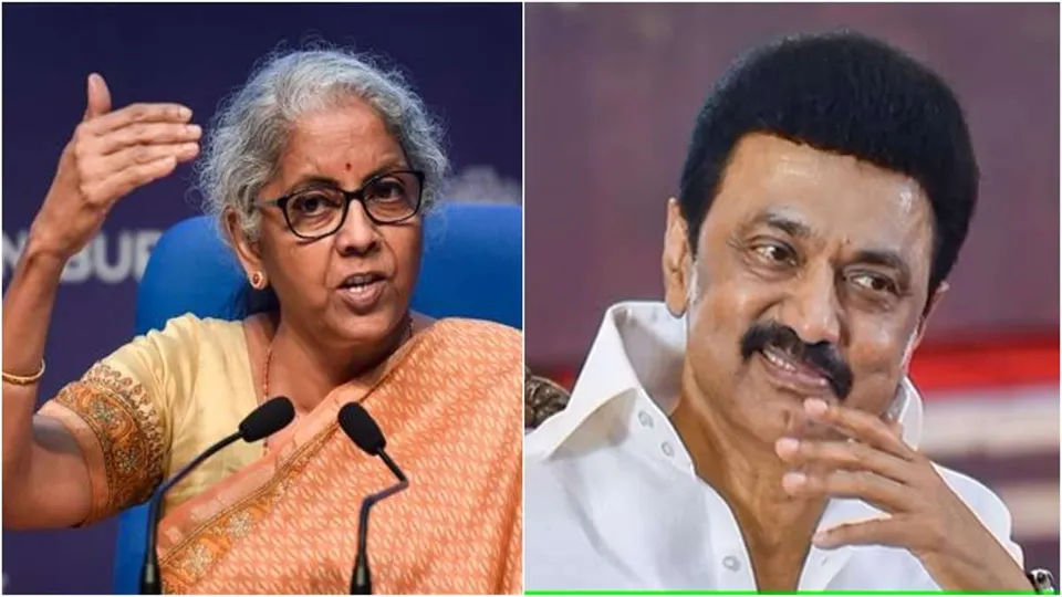 Nirmala Sitharaman M K Stalin Tamil Nadu