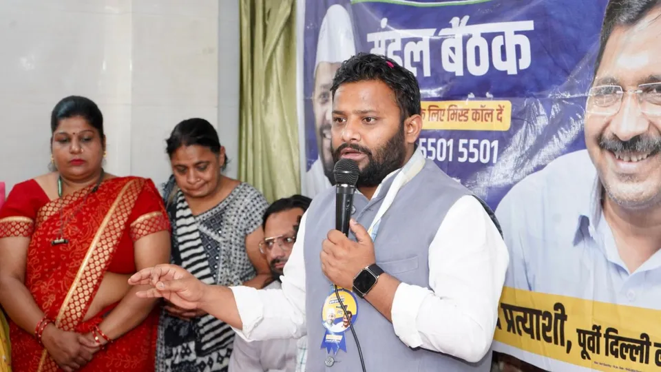 AAP East Delhi candidate Kuldeep Kumar