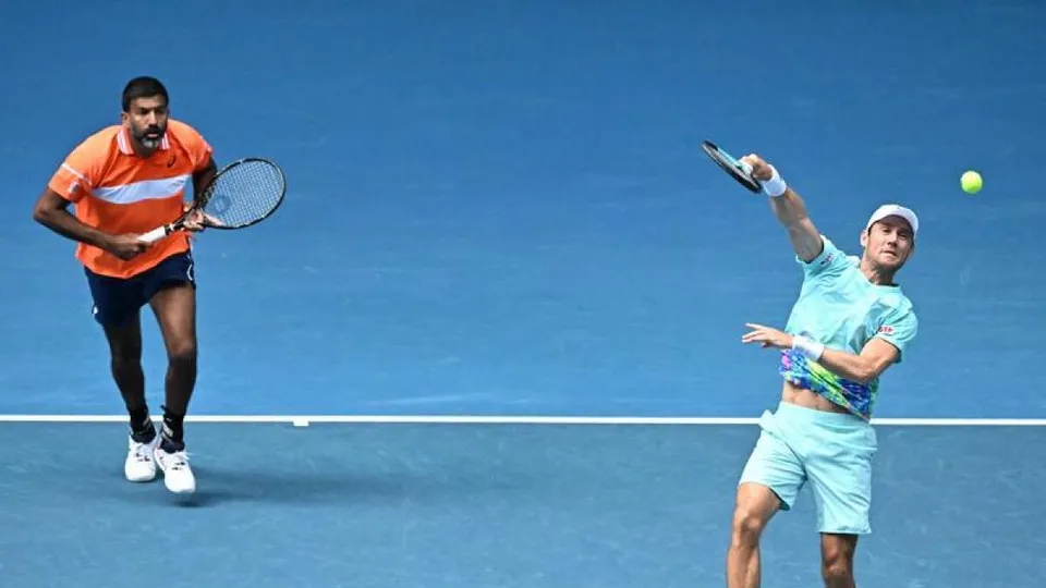Rohan Bopanna and Matthew Ebden Australia open.