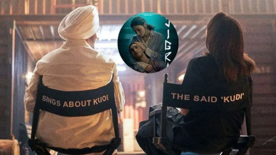 Diljit Dosanjh and Alia Bhatt