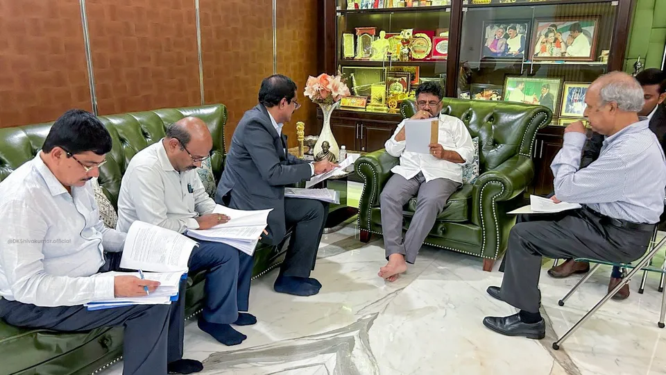 D K Shivakumar Cauvery