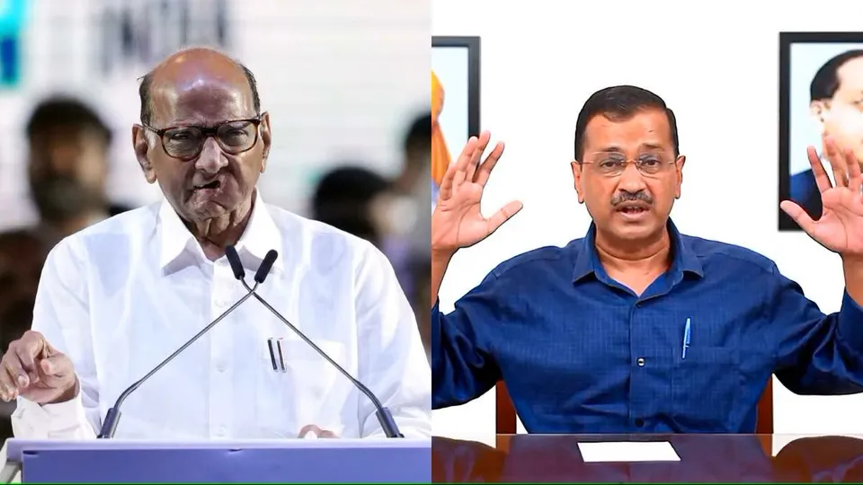 Sharad Pawar Arvind Kejriwal