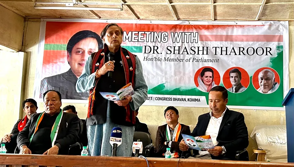 Shashi Tharoor Nagaland