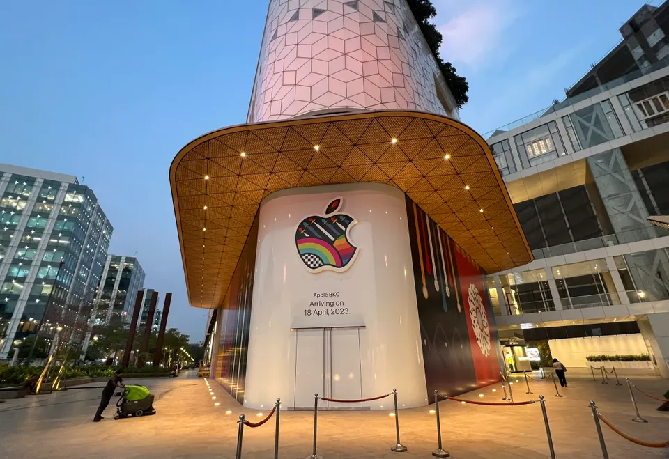 Apple retail store in Mumbai
