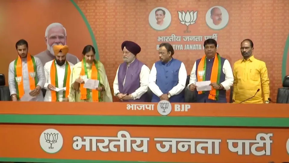 Jahanzaib Sirwal and Rohan Gupta join BJP