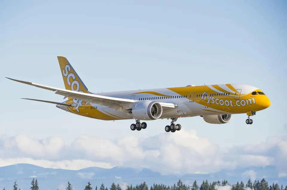 Scoot Flight Singapore