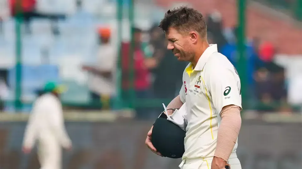David Warner Australia Test