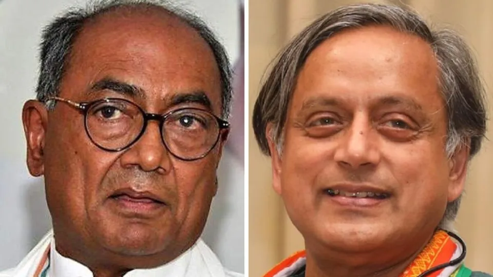 Digvijaya Singh Shashi Tharoor