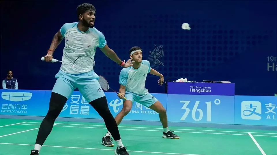 Satwiksairaj Rankireddy and Chirag Shetty French open.jpg