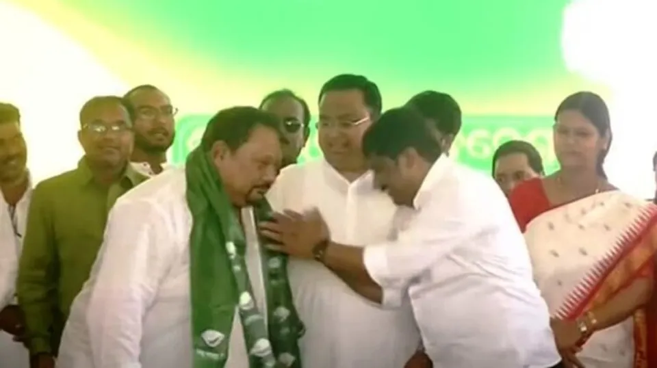 Odisha MLA Surendra Singh Bhoi joining BJD