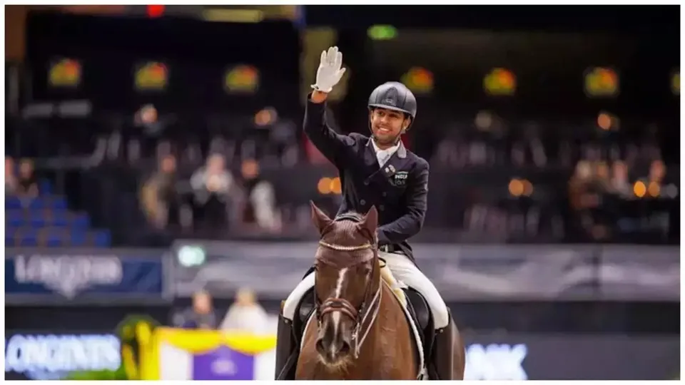 equestrian Anush Agarwalla