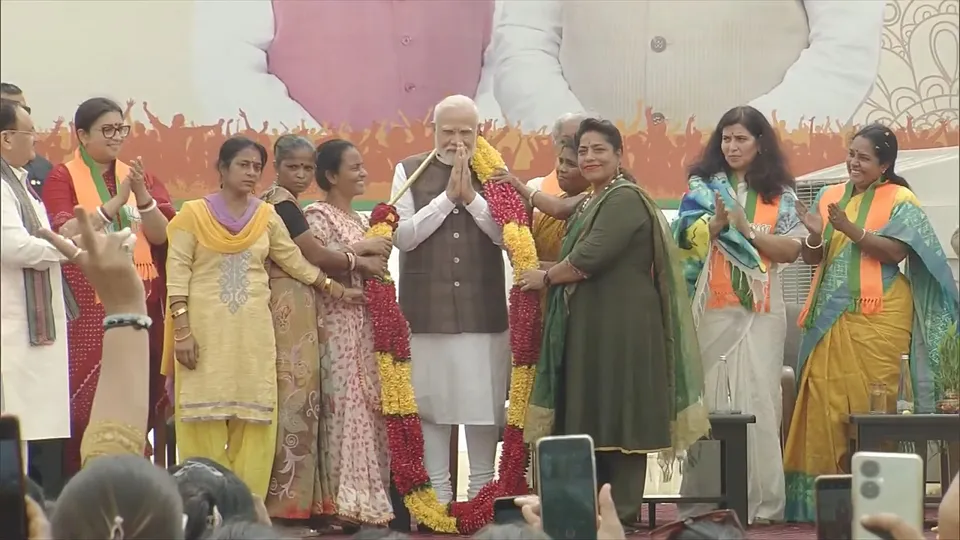 Narendra Modi BJP HQ