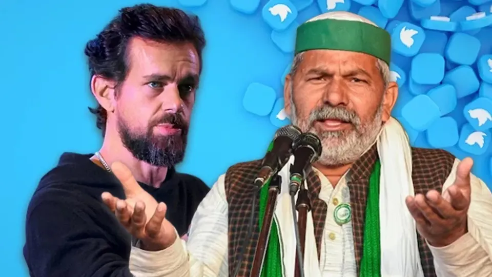 Rakesh Tikait jack Dorsey