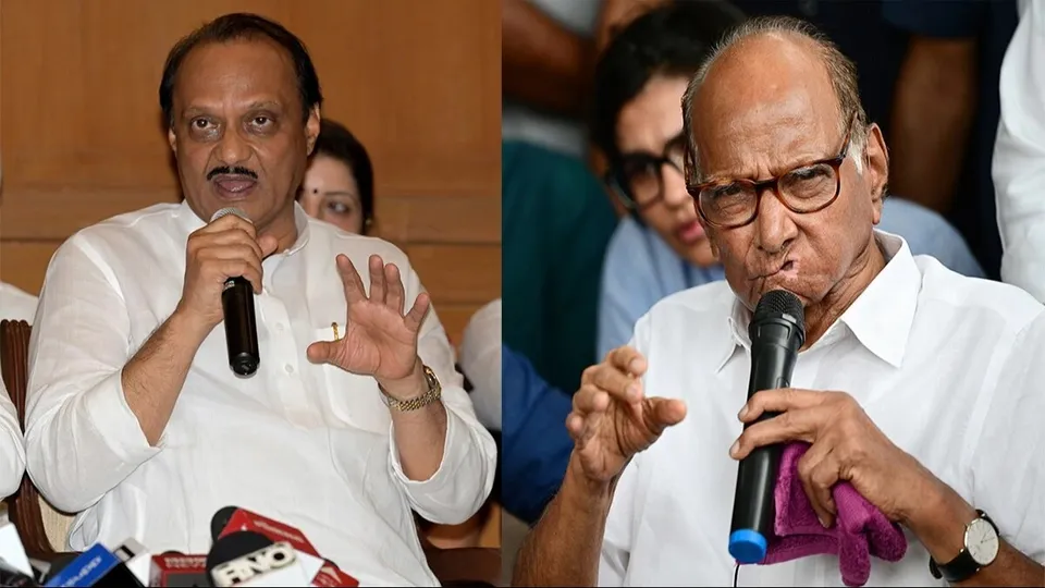 Ajit Pawar Sharad Pawar