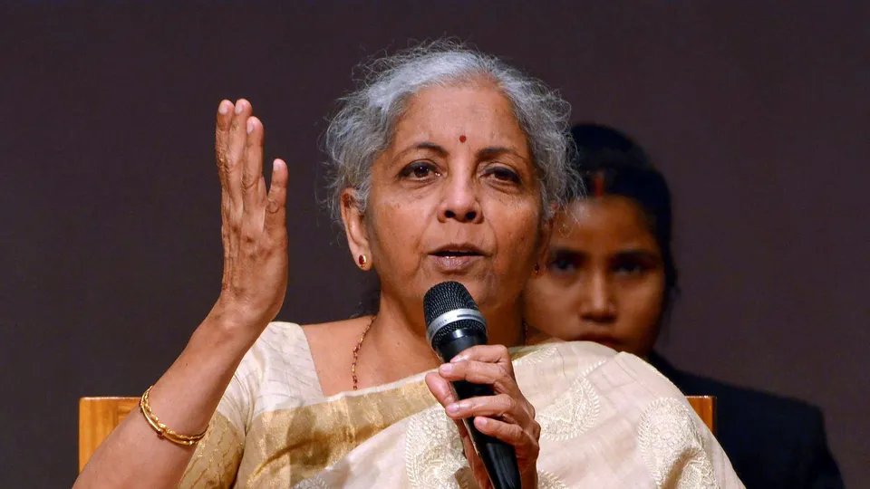 Union Finance Minister Nirmala Sitharaman addresses the students as part of the ‘Viksit Bharat Ambassador Campus Dialogue’ at the Indian Institute of Technology (IIT) Guwahati