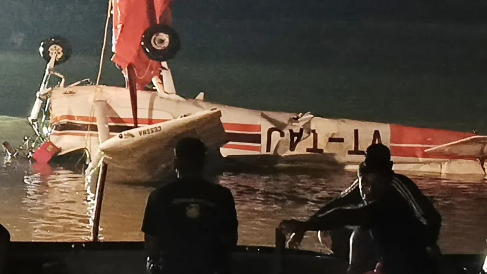 Indian Navy recovers wreckage of missing trainee aircraft from Chandil dam