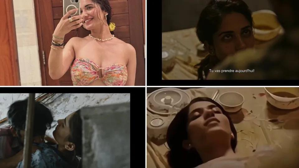 Ruhani Sharma intimate scenes