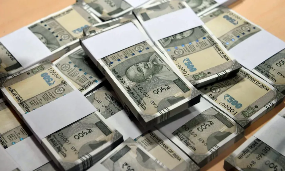 Direct Income Tax Collection Rupee Currency Notes