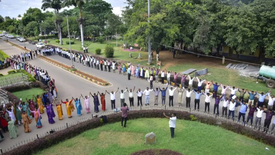 Karnataka 2500 Km Democracy Chain
