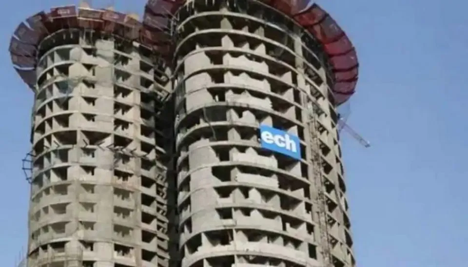 Supertech Illegal Twin tower in Noida