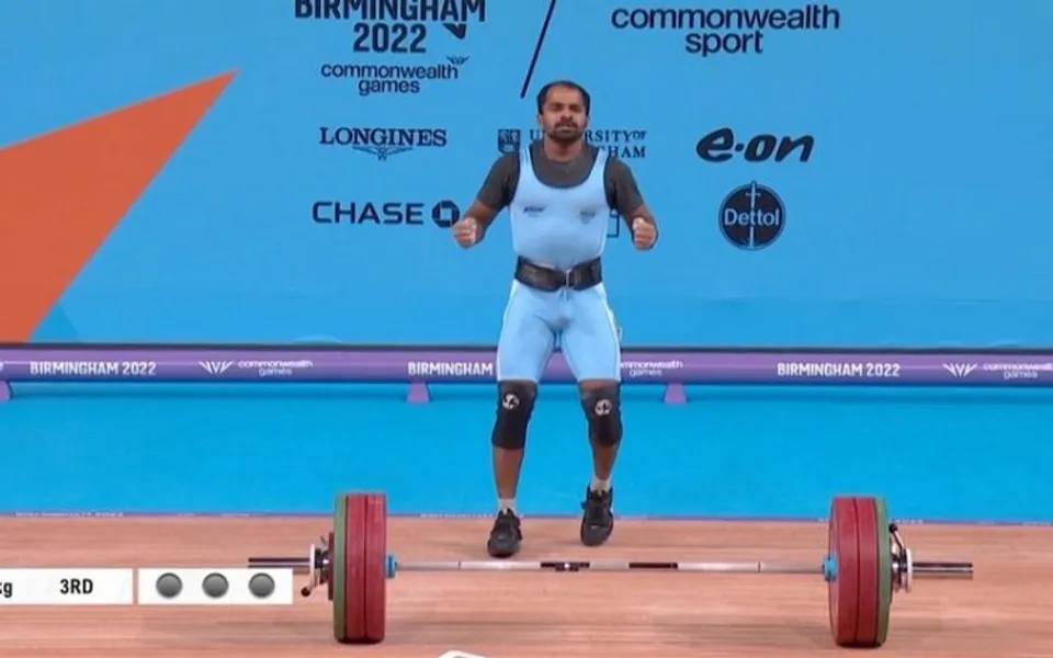 Weightlifter Gururaja Poojary wins bronze