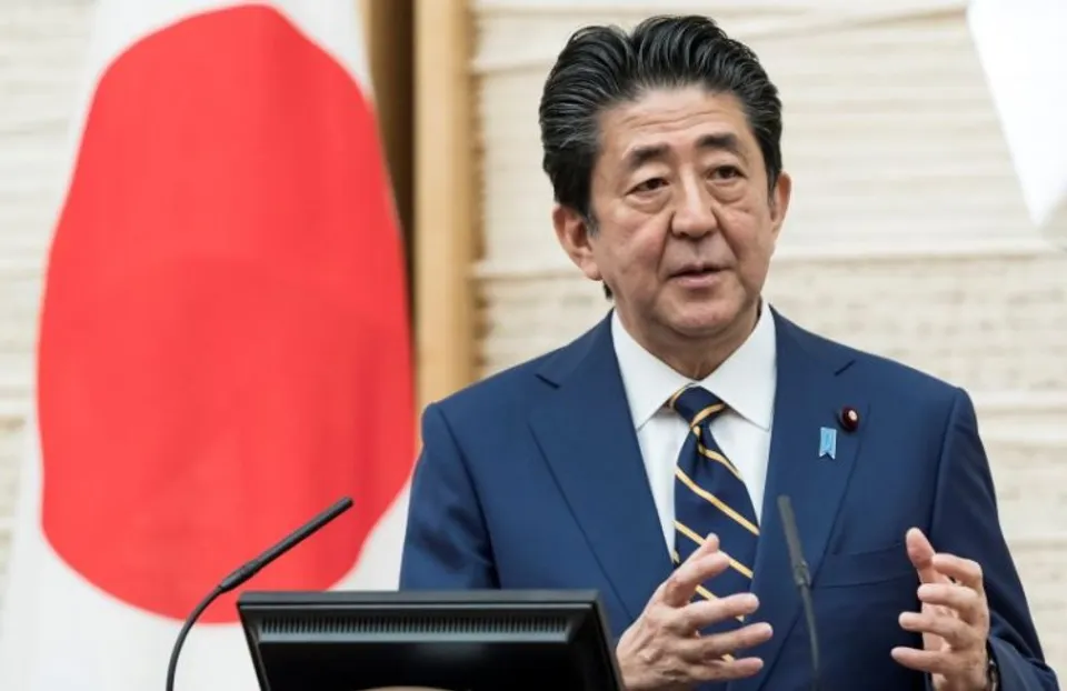 Former Japanese Prime Minister Shinzo Abe (File photo)